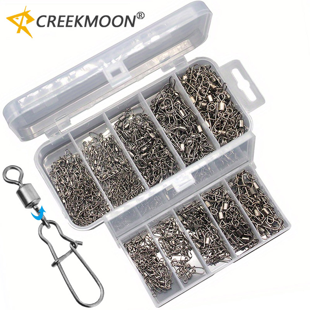 Fishing Lure Accessories - 95/210 PCS Set Fishing Connector Gear