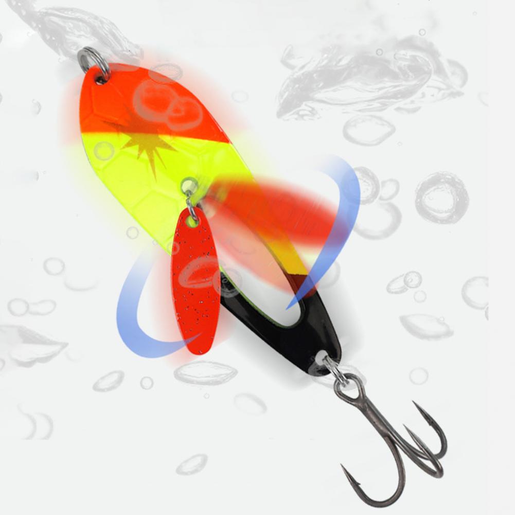 Fishing Lure Blade Bait - 5Pcs 2CM/2G 4CM/4G 6CM/10G Spinner Blade
