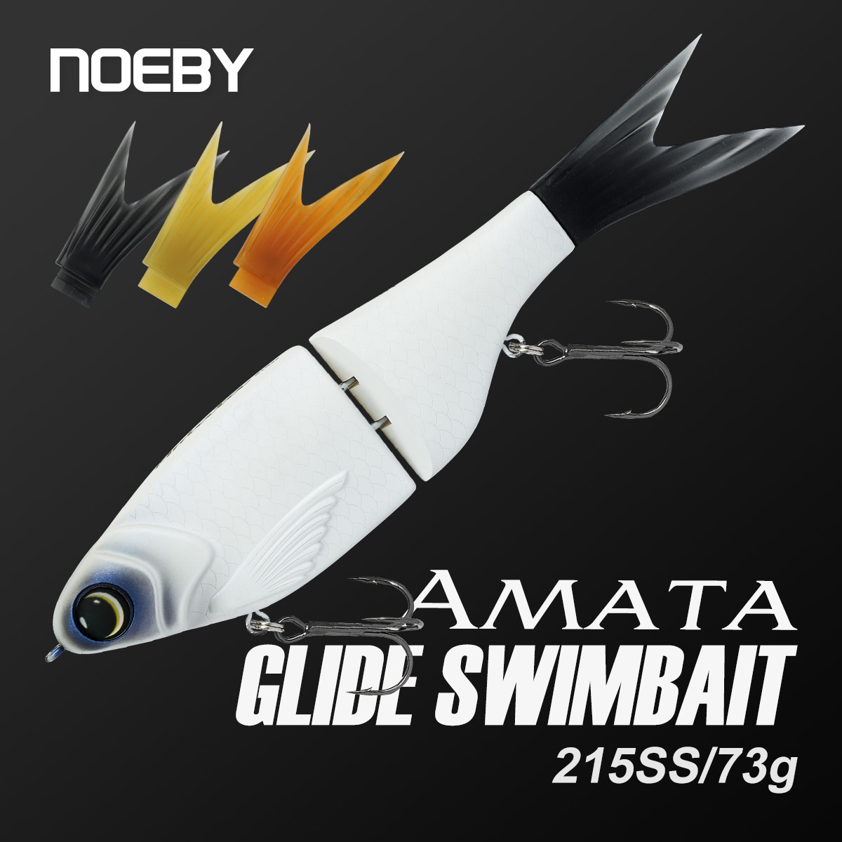 Fishing Lure Spinnerbait - Noeby 215mm 73gAmata Glide Swimbait Lure