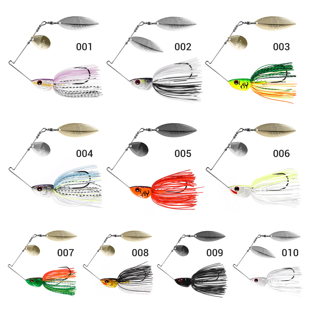 Noeby Spinnerbait 10.5g 14g 21 - огляд і ціна Fishing Lure Blade Bait