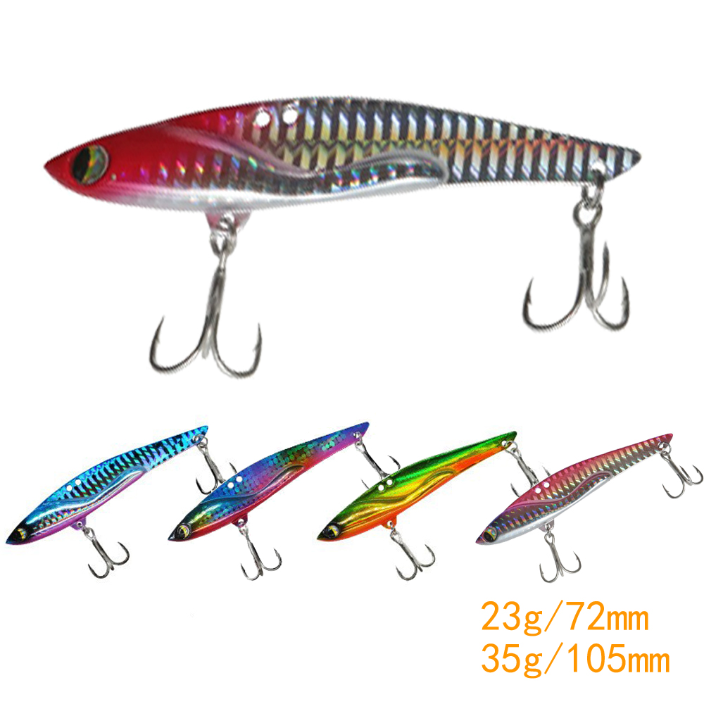 2PCS 105mm 35g 72mm 23g VIB Fi - огляд і ціна Fishing Lure Spinnerbait