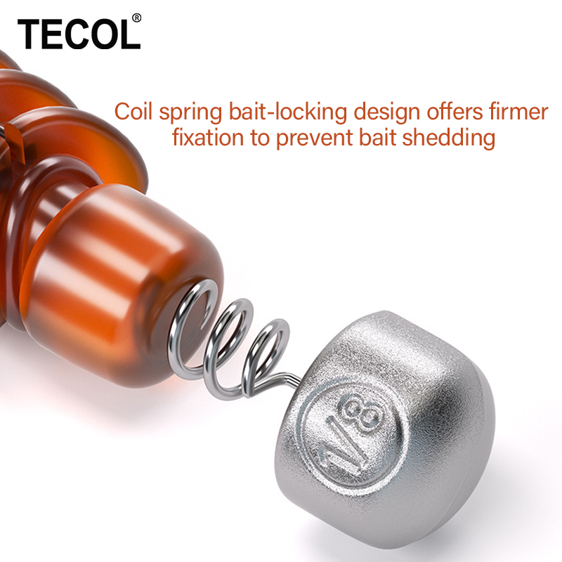 TECOL 1G 1.75G 2.7G 3.5G Spira - огляд і ціна Fishing Lure Accessories