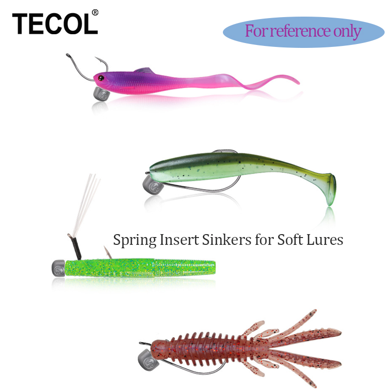 TECOL 1G 1.75G 2.7G 3.5G Spira - огляд і ціна Fishing Lure Accessories