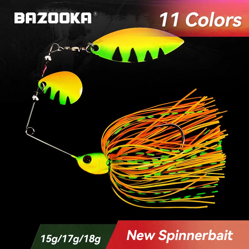 Bazooka 15g 18g Spinnerbait Fi - огляд і ціна Fishing Lure Spinnerbait