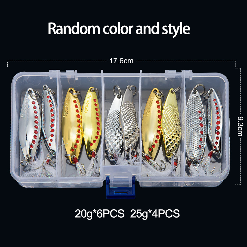 Metal Spoon Spinner Fishing Lu - огляд і ціна Fishing Lure Spinnerbait