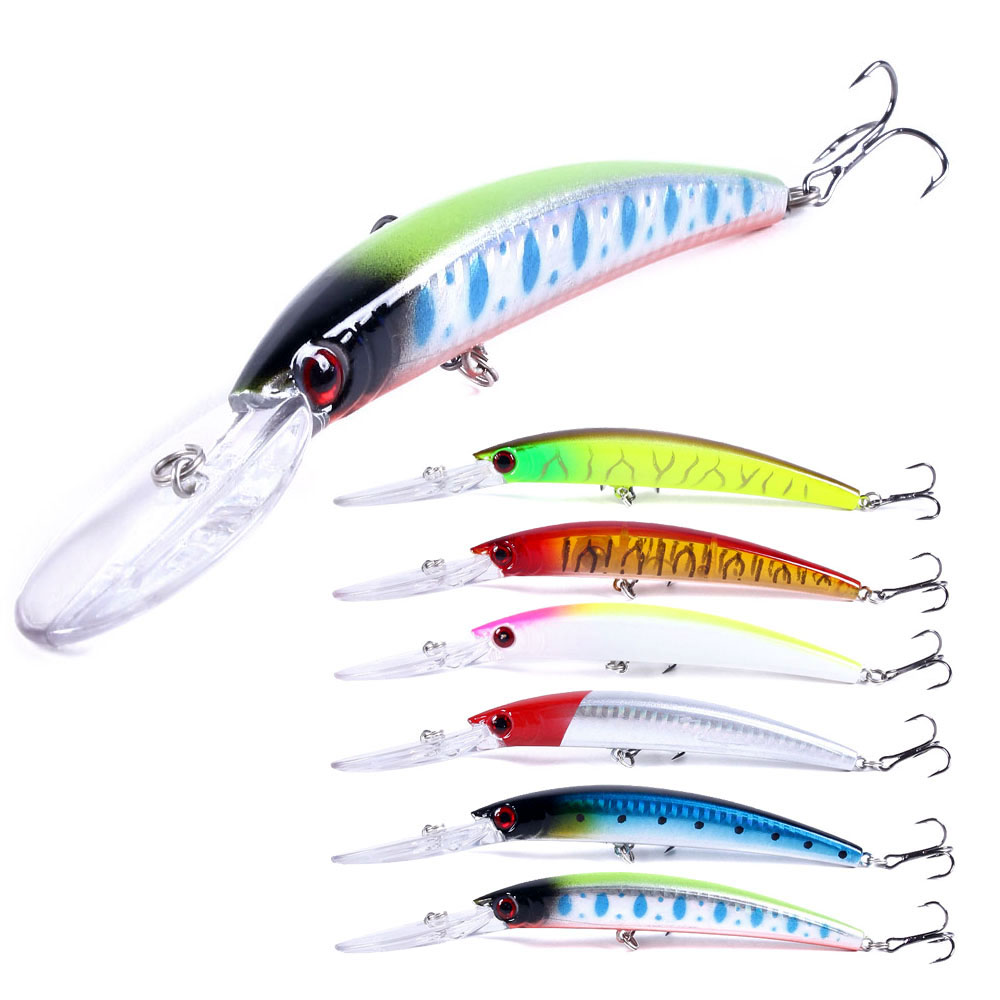1PCS 15cm 15g  Deep Diving Jer - огляд і ціна Fishing Lure Jerkbait