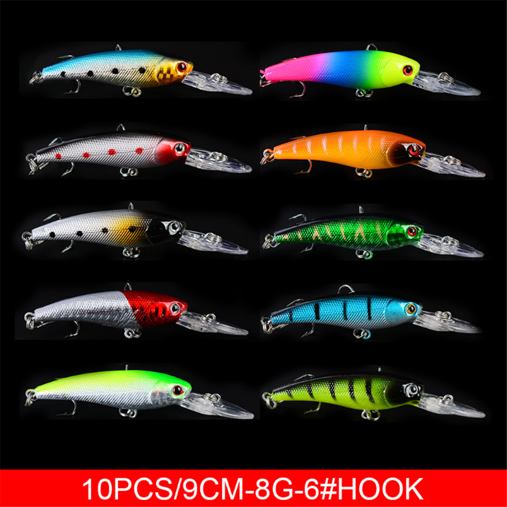 20pcs/lot Minnow Fishing Lures - огляд і ціна Fishing Lure Crankbait
