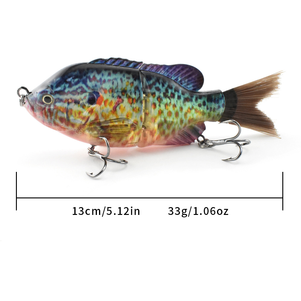 13Cm/33G Bionic Two-Section Ha - огляд і ціна Fishing Lure Swimbait