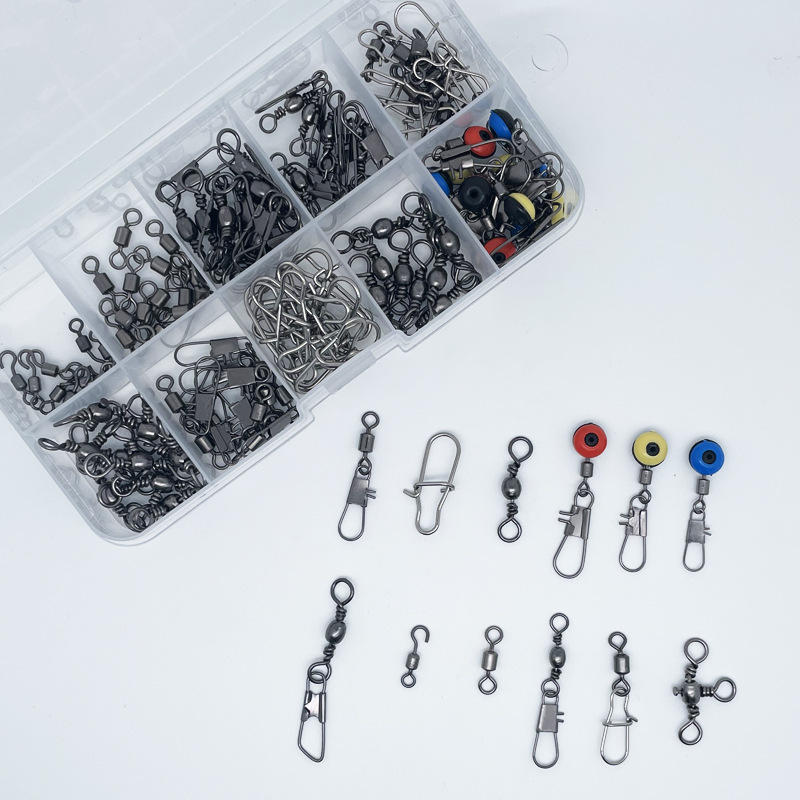 115pcs Fishing Swivel Connecto - огляд і ціна Fishing Lure Making Kit