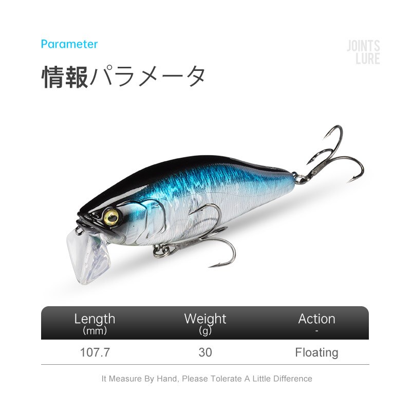 I-JACK Minnow Fishing Lures 10 - огляд і ціна Fishing Lure Swimbait
