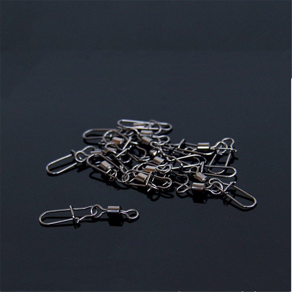 FISHINAPOT 30pcs/lot 2#-10# St - огляд і ціна Fishing Lure Spinnerbait
