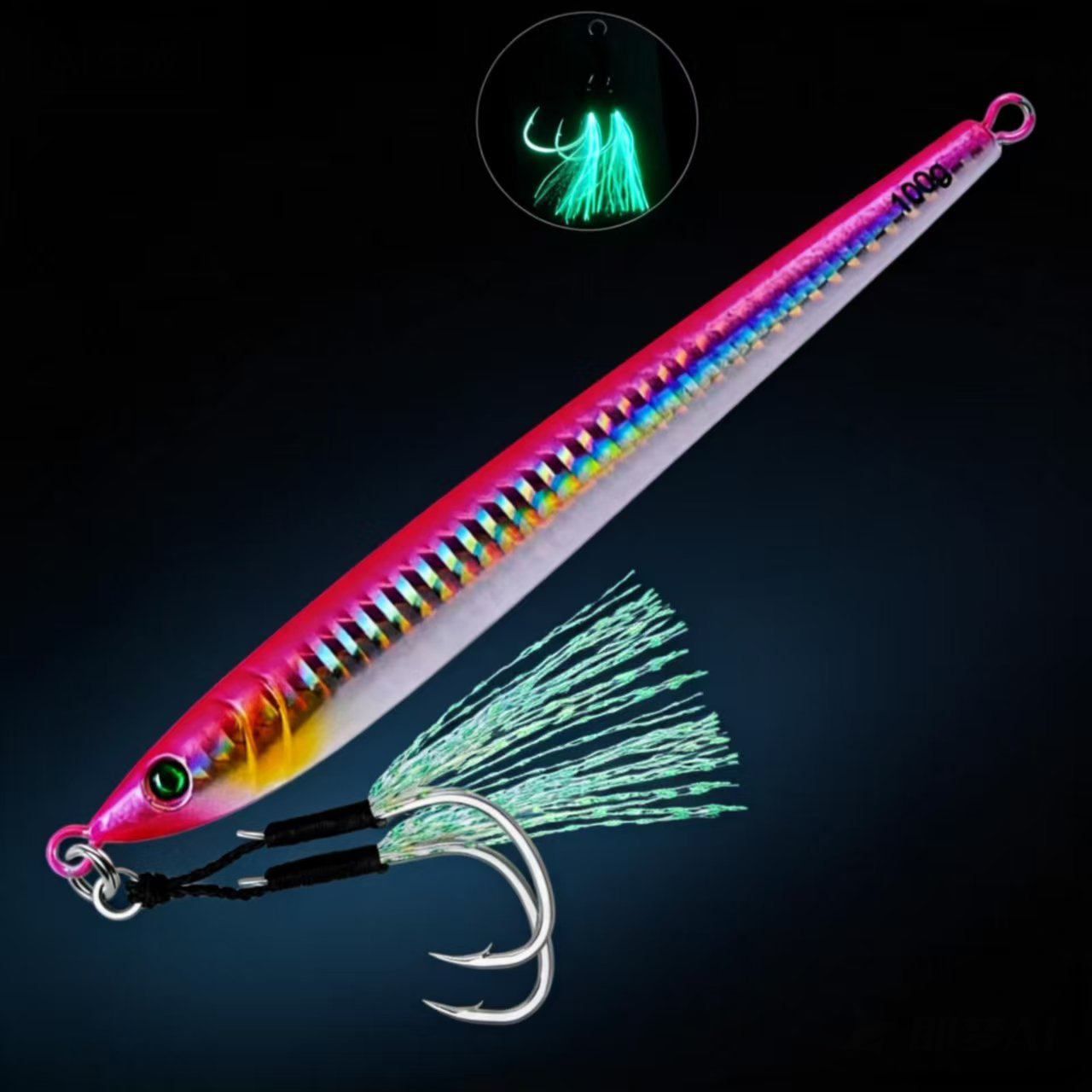 Cast Metal Jig Fishing Lure 5P - огляд і ціна Fishing Lure Buzzbait