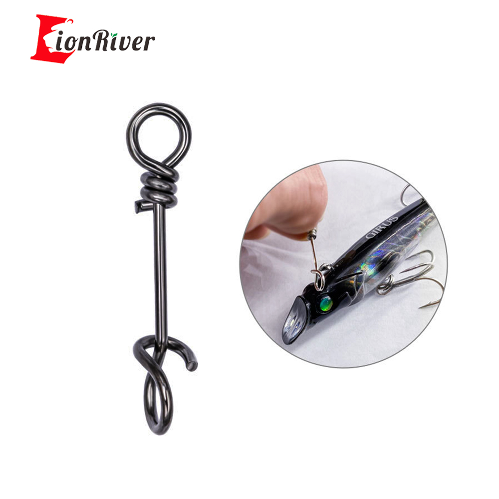 LIONRIVER 100pcs Stainless Ste - огляд і ціна Fishing Lure Accessories