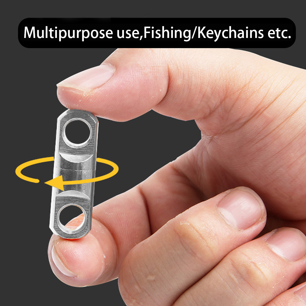 10pcs Solid Swivels for Fishin - огляд і ціна Fishing Lure Spinner