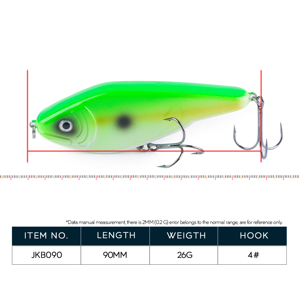 Hanlin NEW Glide Jerkbait 90mm - огляд і ціна Fishing Lure Jerkbait