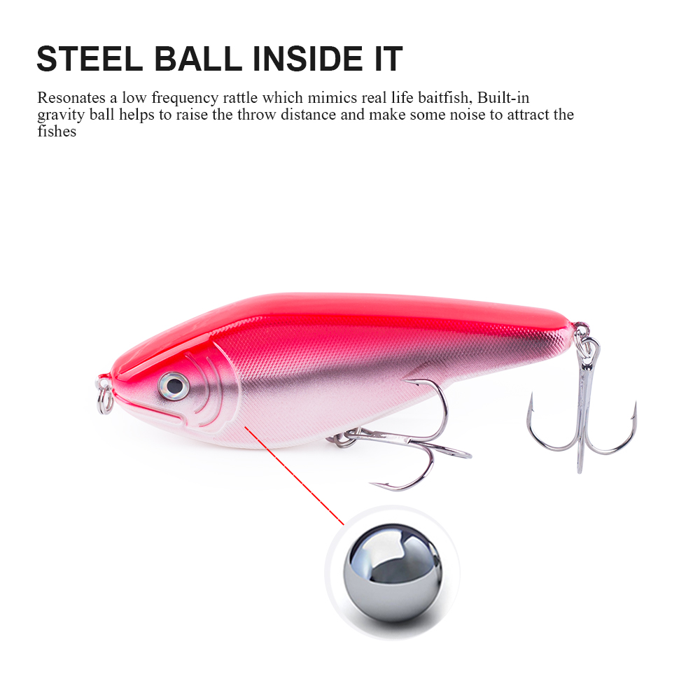 Hanlin NEW Glide Jerkbait 90mm - огляд і ціна Fishing Lure Jerkbait