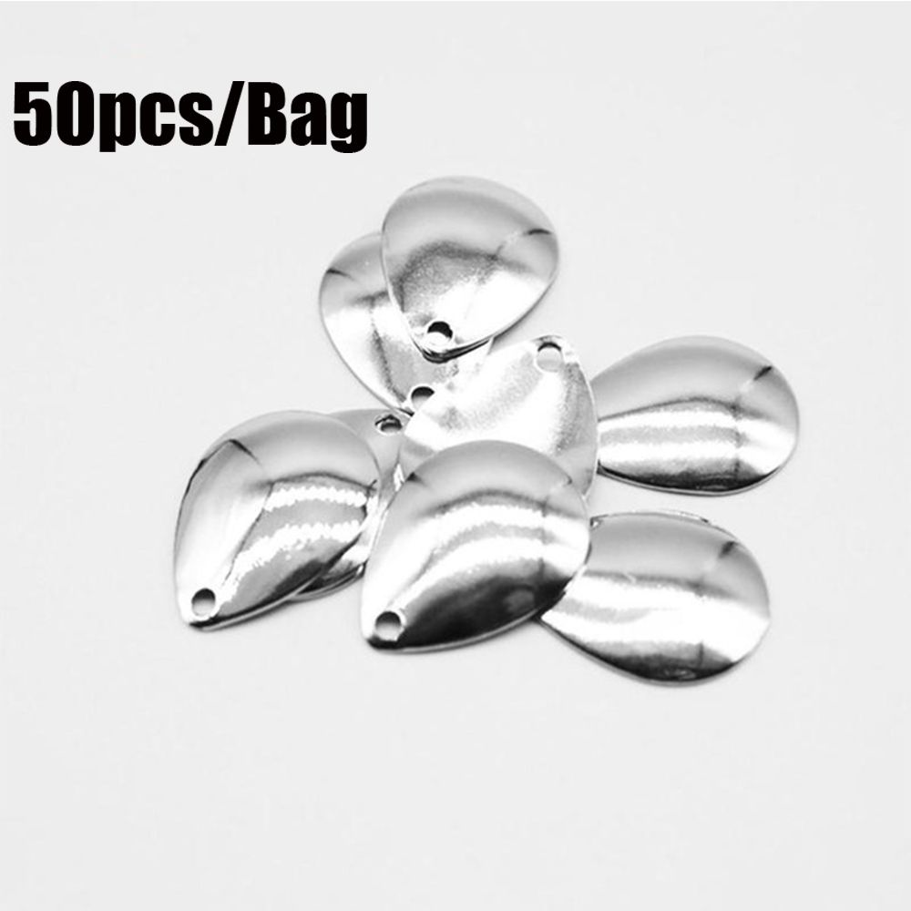 50pcs Rotate Sequin Smooth Nic - огляд і ціна Fishing Lure Spinner