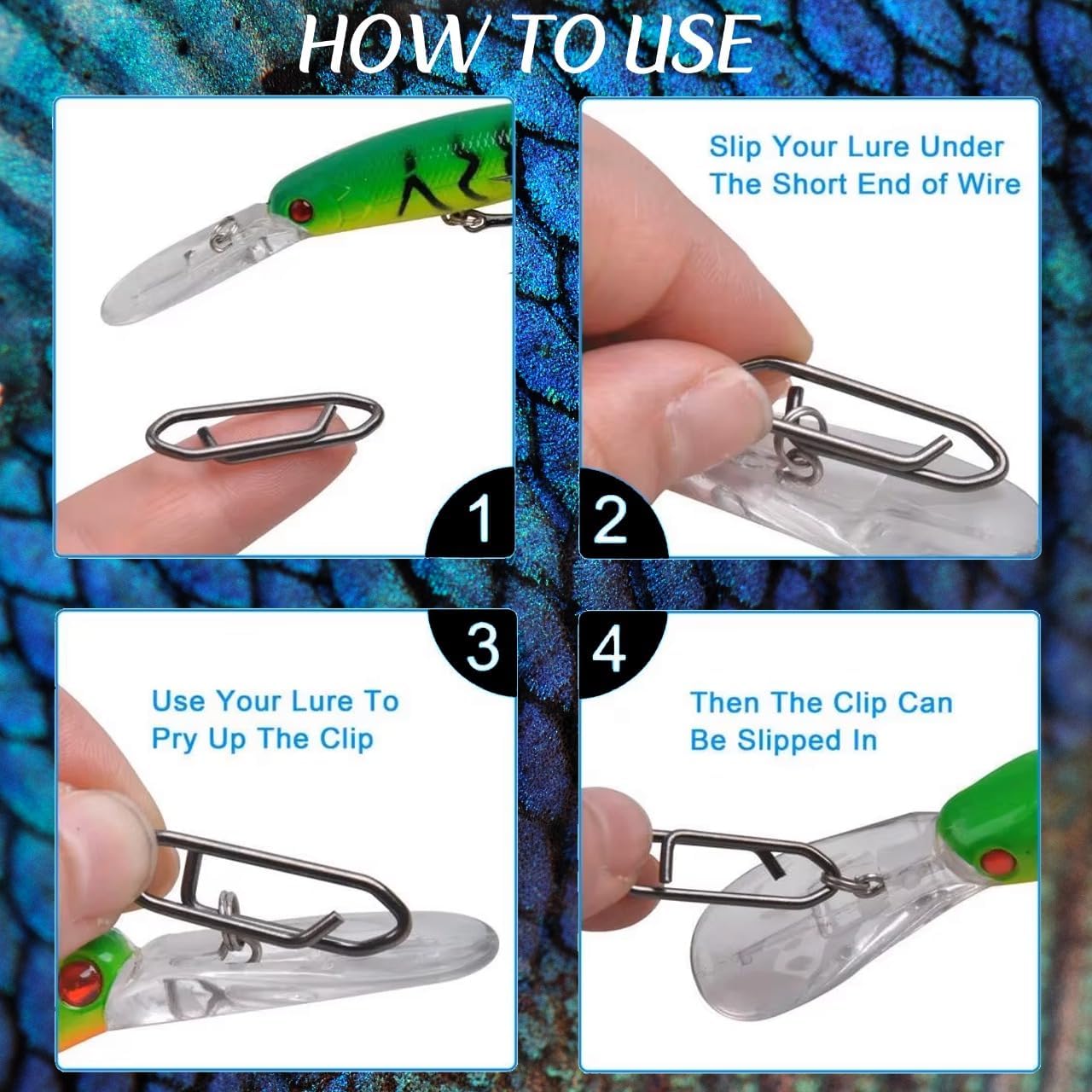 9KM Fishing Snap Kit 110pcs Po - огляд і ціна Fishing Lure Making Kit