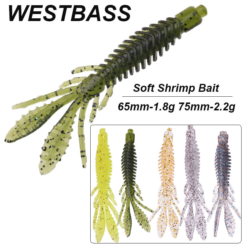 WESTBASS 5PCS Soft Larva Baits - огляд і ціна Fishing Lure Spinnerbait