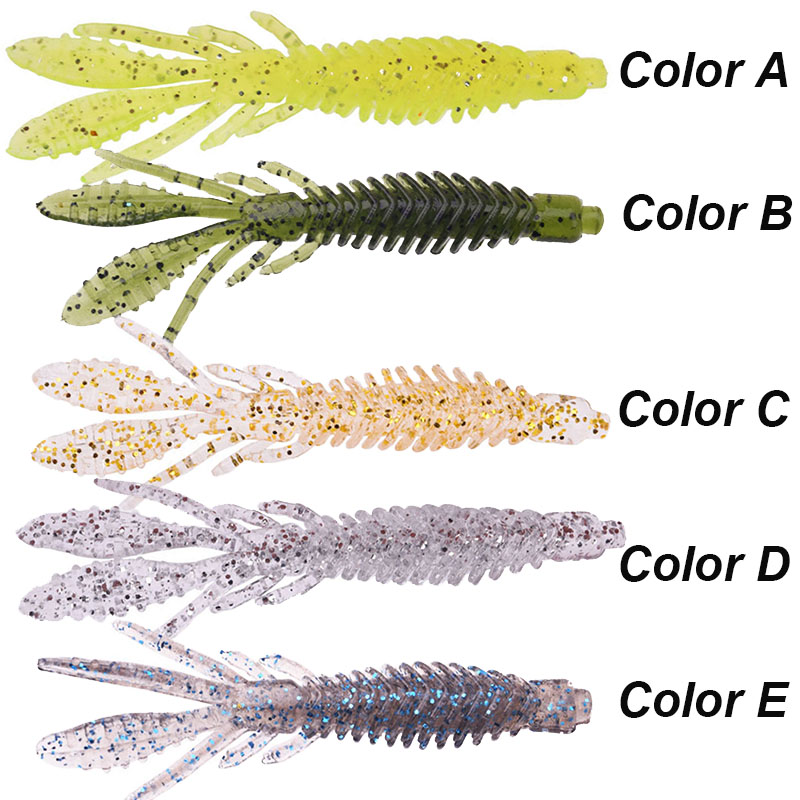 WESTBASS 5PCS Soft Larva Baits - огляд і ціна Fishing Lure Spinnerbait