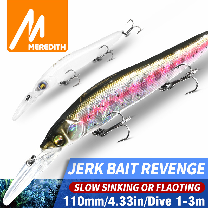 MEREDITH Minnow Wobbler Fishin - огляд і ціна Fishing Lure Jerkbait