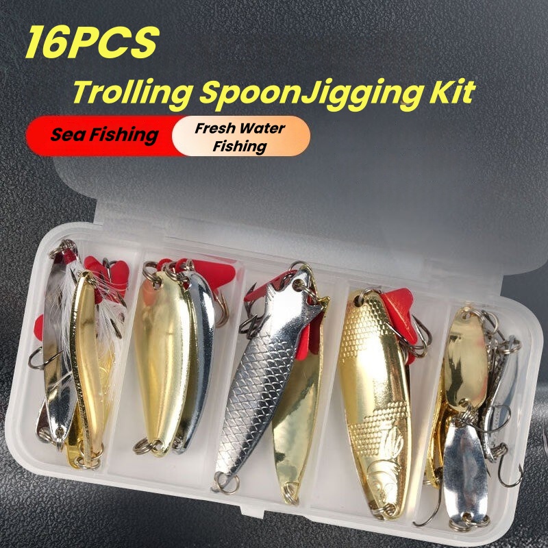 Fishing Lure Kit 16 Pcs Sets T - огляд і ціна Fishing Lure Swimbait