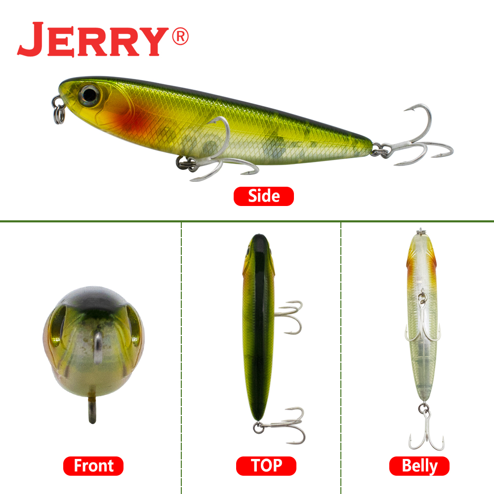 Jerry Kuchao Topwater Pencil R - огляд і ціна Fishing Lure Crankbait