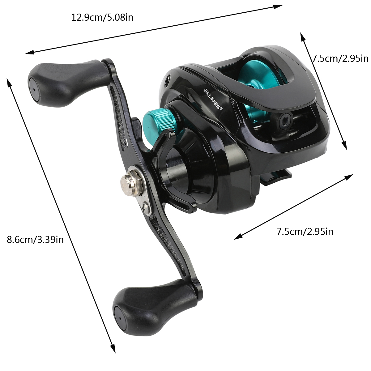 1PCS Green Left/Right Hand 8KG - огляд і ціна Kastking Reel Zephyr