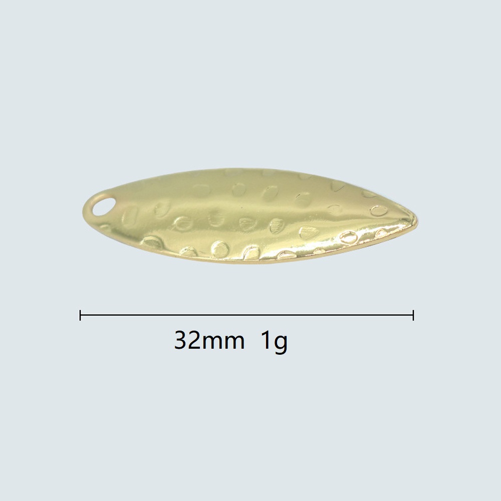 10Pcs/lot Willow Leaf Sequin P - огляд і ціна Fishing Lure Spinner