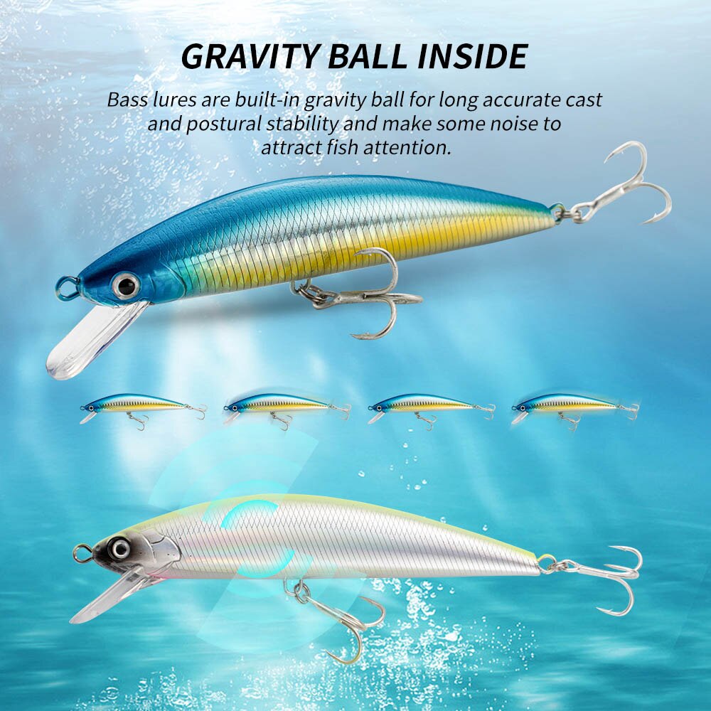 Fishing Lure Sinking Minnow 13 - огляд і ціна Fishing Lure Jerkbait